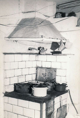 Kuchnia w chacie lasochowskiej